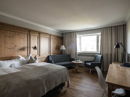 Nature hotel Bavaria - cosy rooms at the eco hotel Sturm